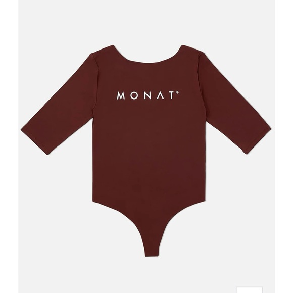 MONAT Tops - MONAT 3/4 sleeve bodysuit cocoa brown small